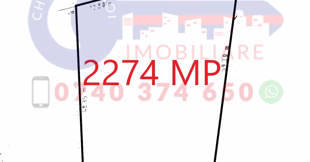 Teren Construcții intravilan de 2274 mp, în Murighiol