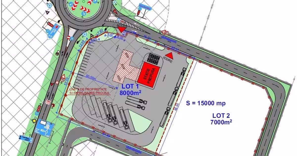 Teren Construcții intravilan de 8000 mp, în zona Sud-Est, Nădlac