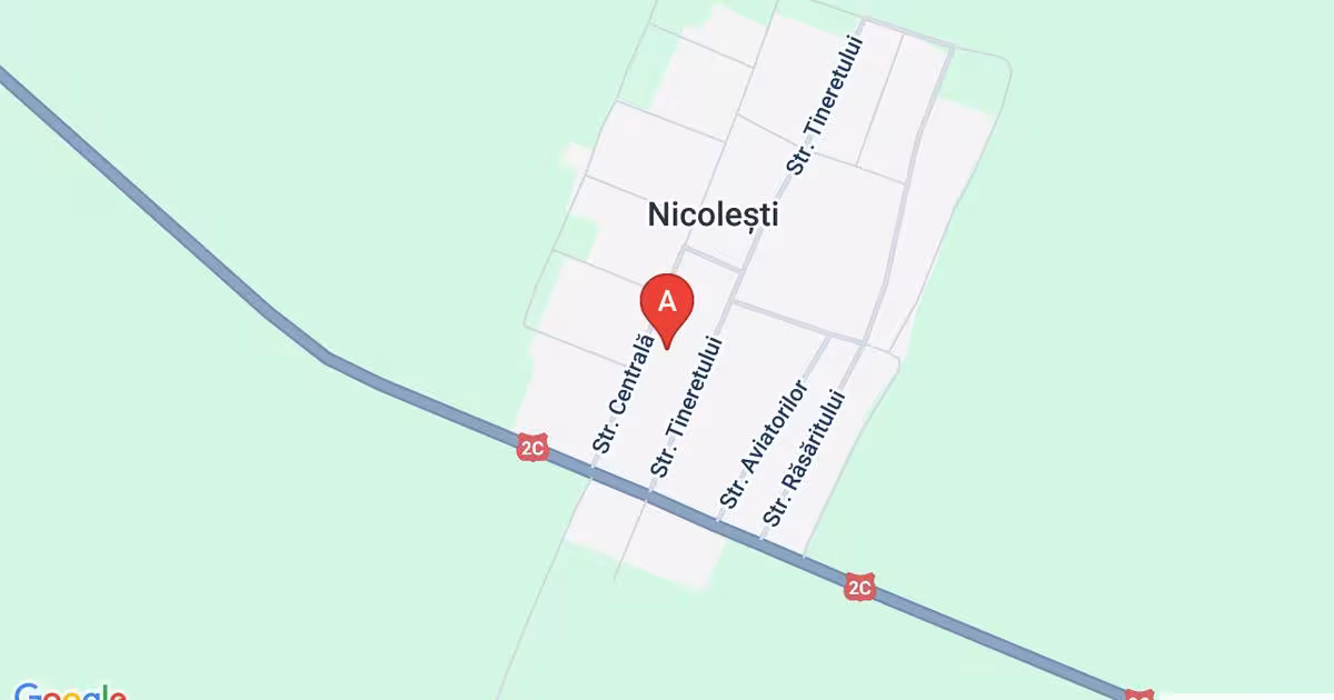Teren Construcții intravilan de 526 mp, în Nicolești
