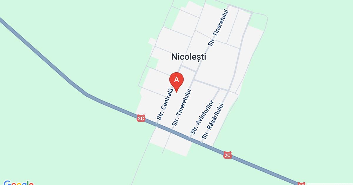 Teren Construcții intravilan de 526 mp, în Nicolești