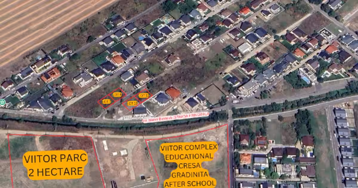Teren Construcții intravilan de 566 mp, în Odăile