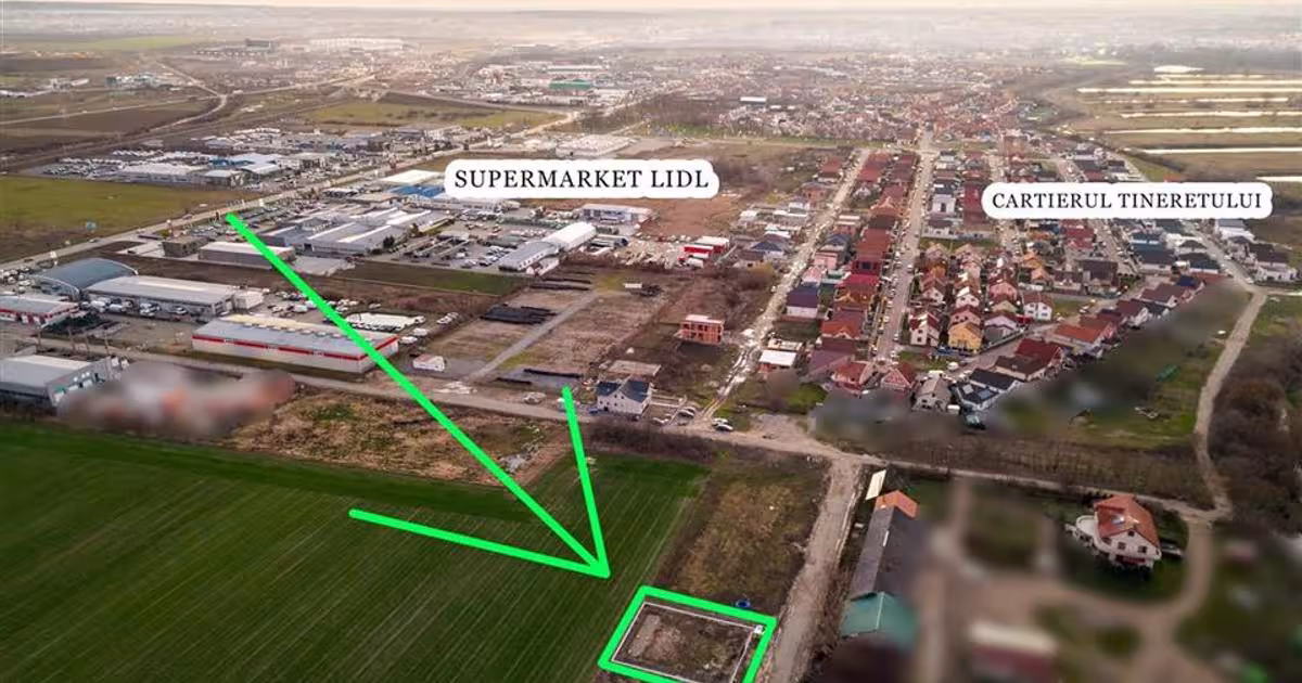 Teren Construcții intravilan de 500 mp, în zona Calea Clujului, Oradea