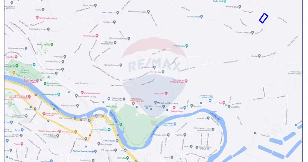 Teren Construcții intravilan de 5511 mp, în zona Dealuri Oradea, Oradea