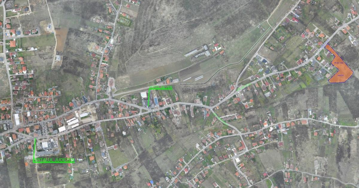 Teren Construcții intravilan de 9475 mp, în zona Dealuri Oradea, Oradea