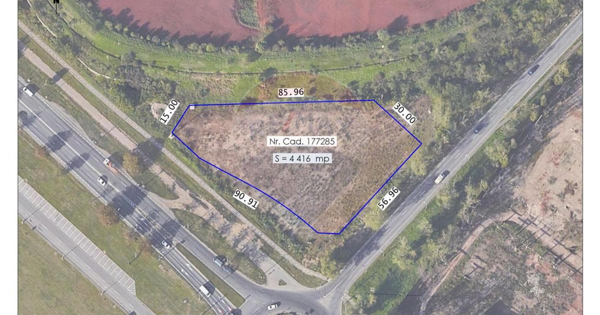 Teren Construcții intravilan de 4416 mp, în zona Vest, Oradea