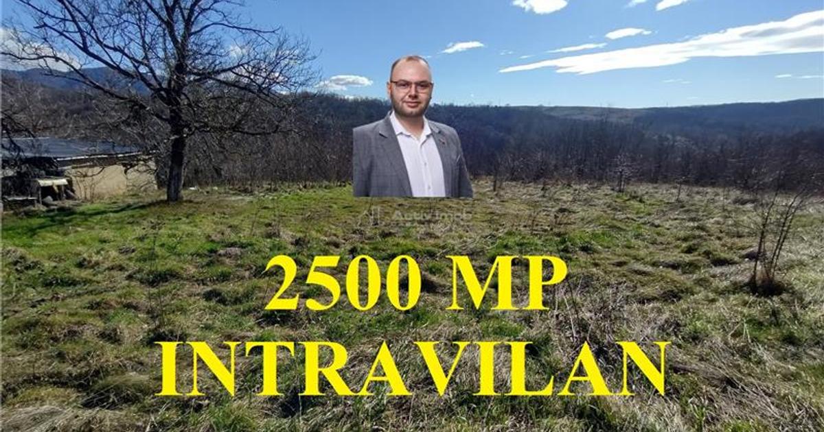 Teren Construcții intravilan de 2500 mp, în zona Vest, Oravița