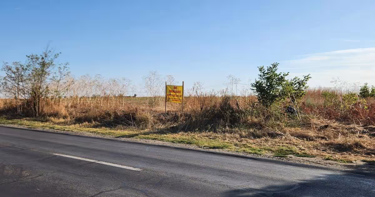 Teren Construcții intravilan de 1000 mp, în Pasărea