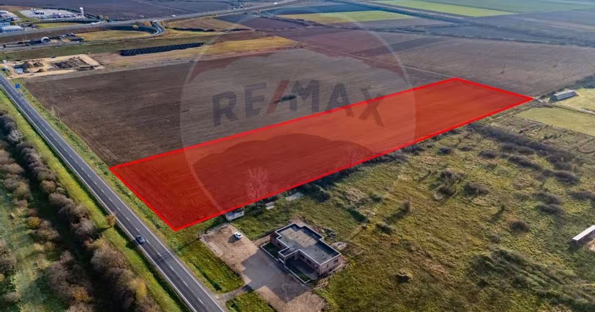 Teren Construcții intravilan de 29220 mp, în zona Est, Pecica