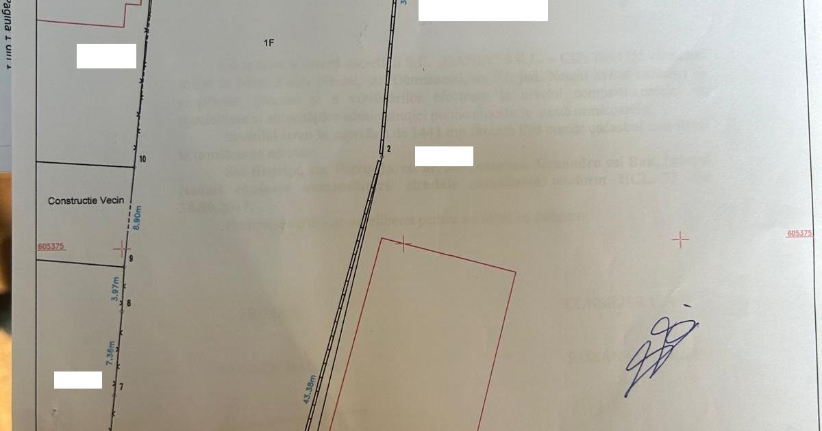 Teren Construcții intravilan de 1400 mp, în zona Sărata, Piatra-Neamț