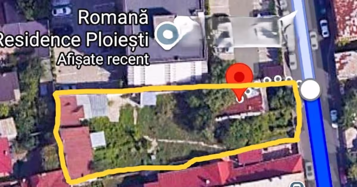 Teren Construcții intravilan de 1000 mp, în zona Ultracentral, Ploiești