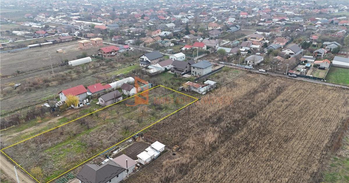 Teren Construcții intravilan de 2674 mp, în Potoceni