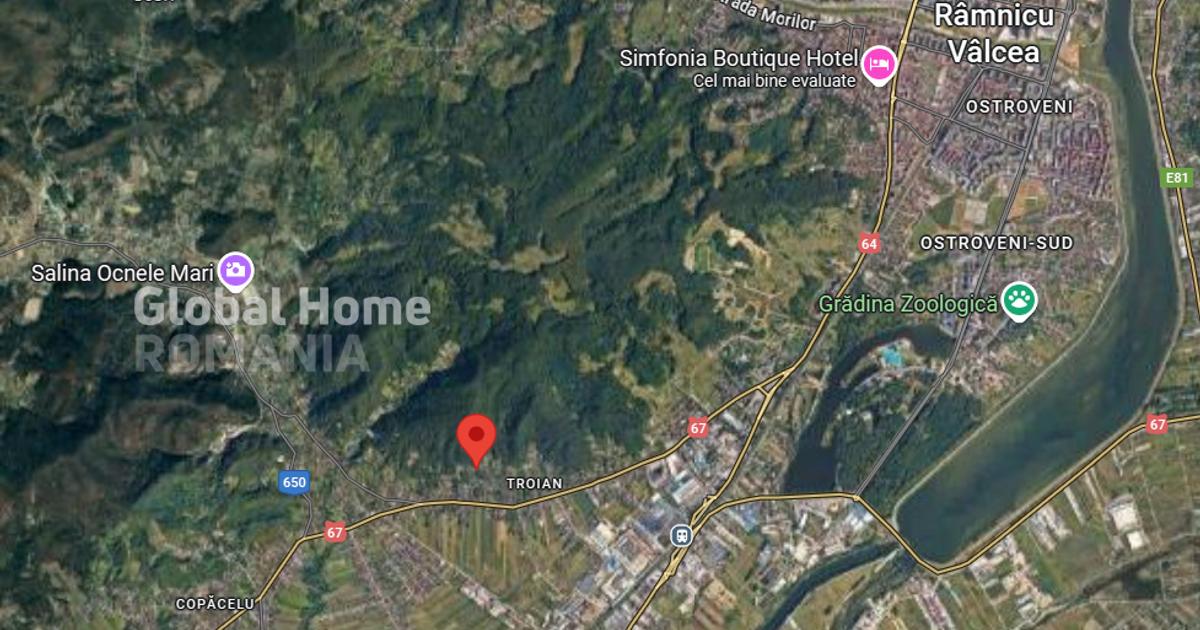 Teren Construcții intravilan de 400 mp, în zona Copăcelu, Râmnicu Vâlcea