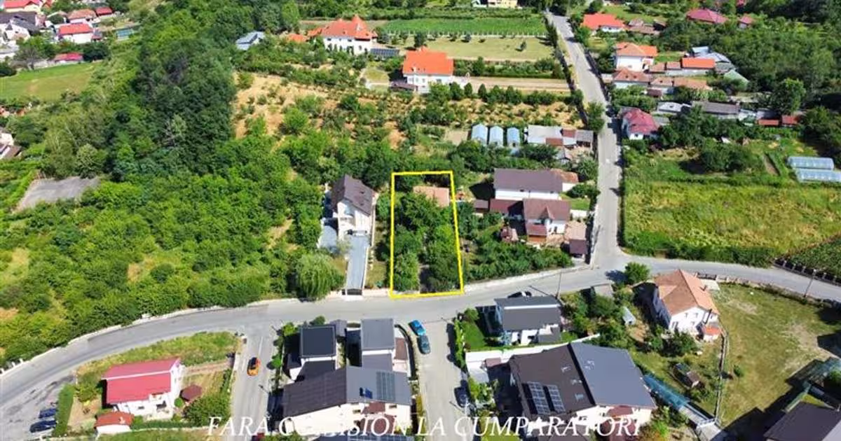 Teren Construcții intravilan de 635 mp, în zona Morilor, Râmnicu Vâlcea