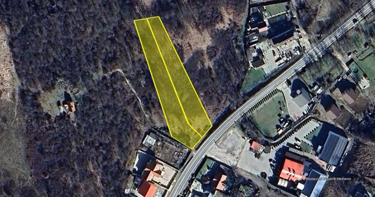 Teren Construcții intravilan de 2000 mp, în zona Calea Caransebeșului, Reșița