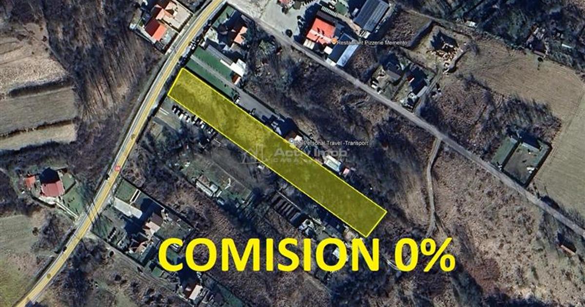 Teren Construcții intravilan de 5615 mp, în zona Calea Caransebeșului, Reșița