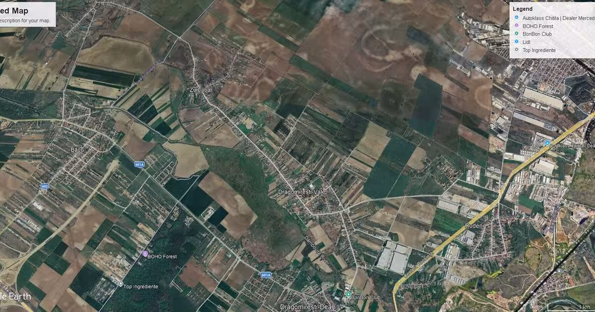 Teren Construcții intravilan de 270000 mp, în Săbăreni