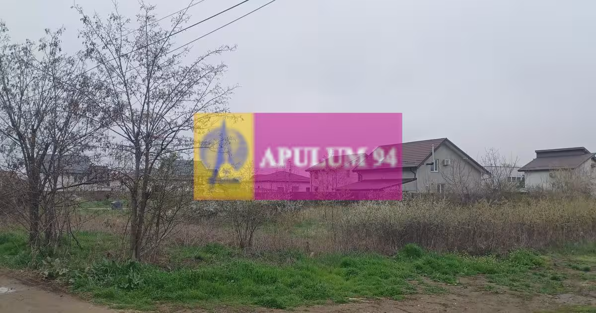 Teren Construcții intravilan de 3767 mp, în Săbăreni