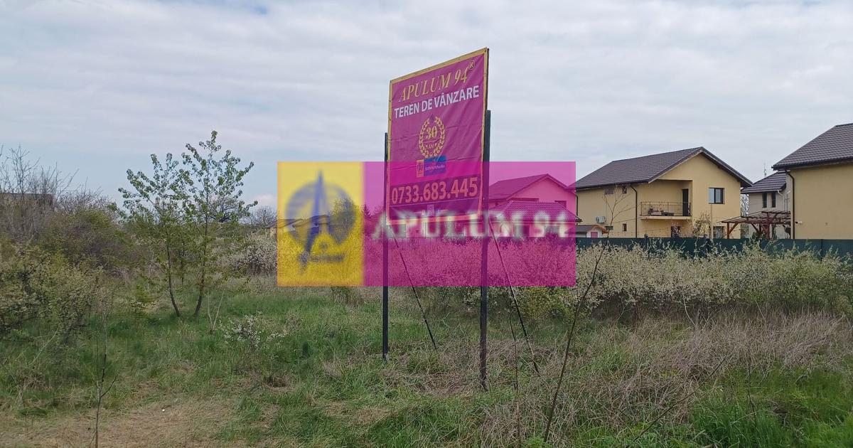 Teren Construcții intravilan de 3767 mp, în Săbăreni