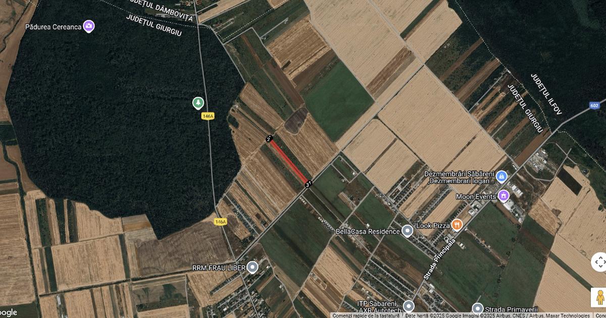 Teren Construcții intravilan de 6800 mp, în Săbăreni