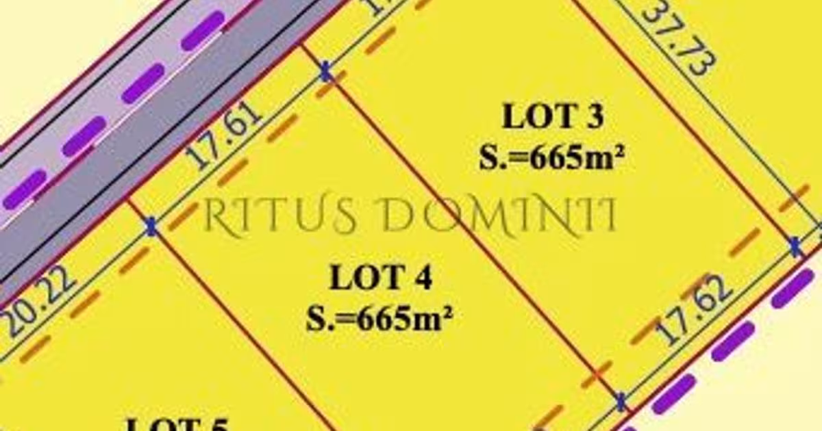 Teren Construcții intravilan de 665 mp, în Sânmartin