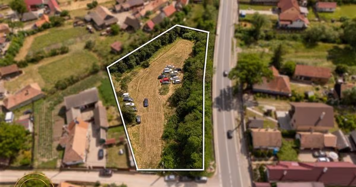 Teren Construcții intravilan de 3380 mp, în Sântionlunca
