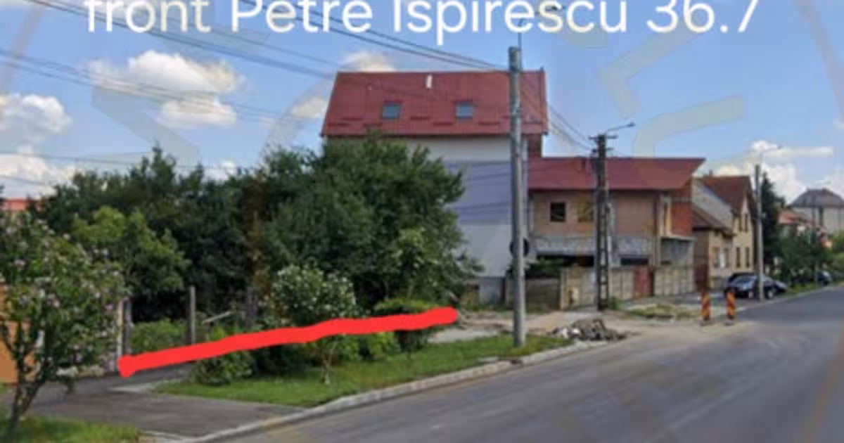 Teren Construcții intravilan de 511 mp, în zona Aurel Vlaicu, Satu Mare