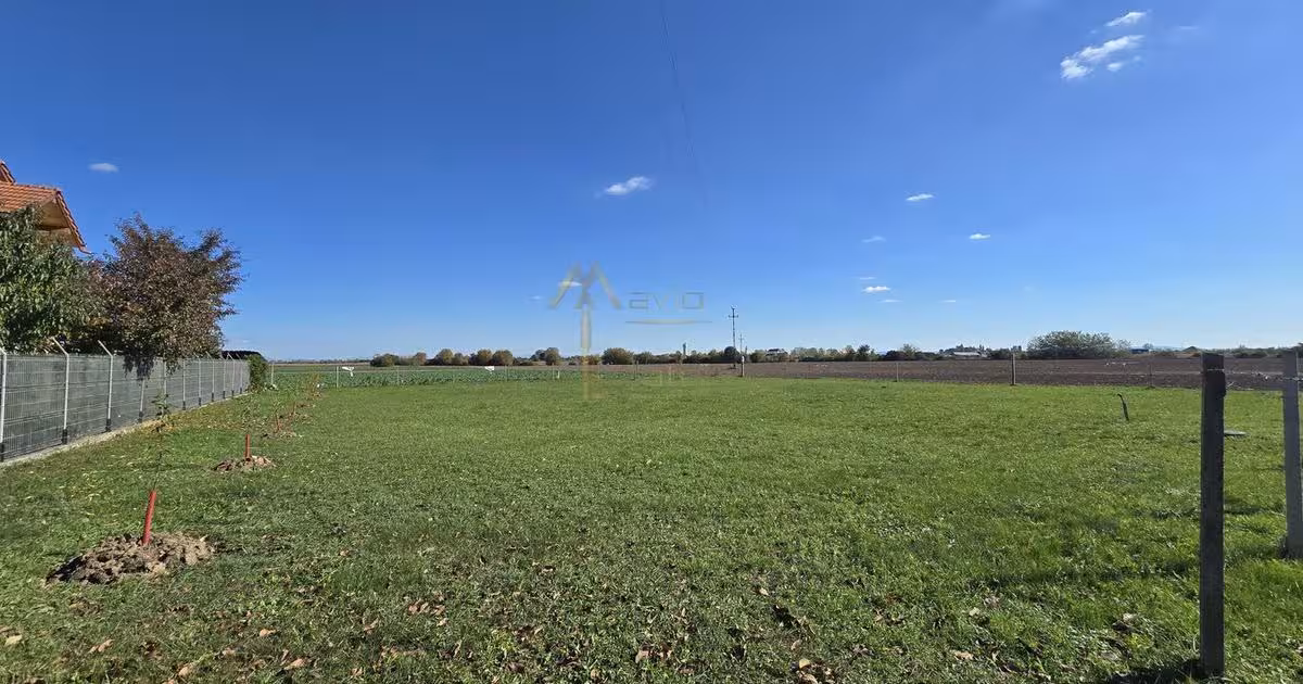Teren Construcții extravilan de 1600 mp, în zona Exterior Vest, Satu Mare