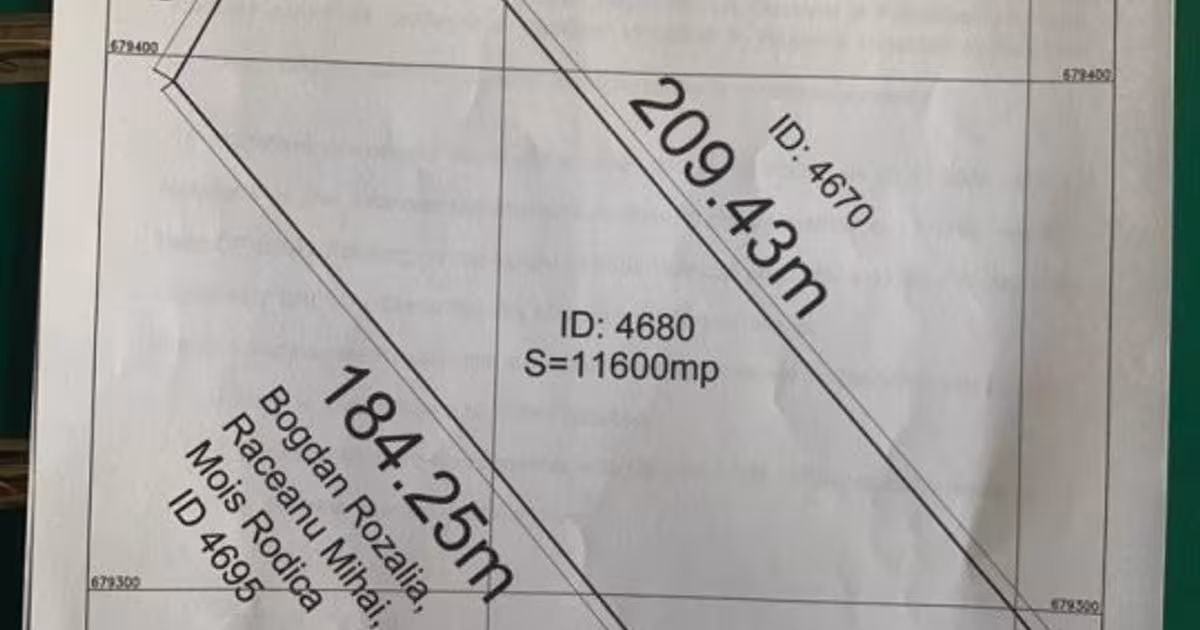 Teren Construcții intravilan de 11600 mp, în Satulung