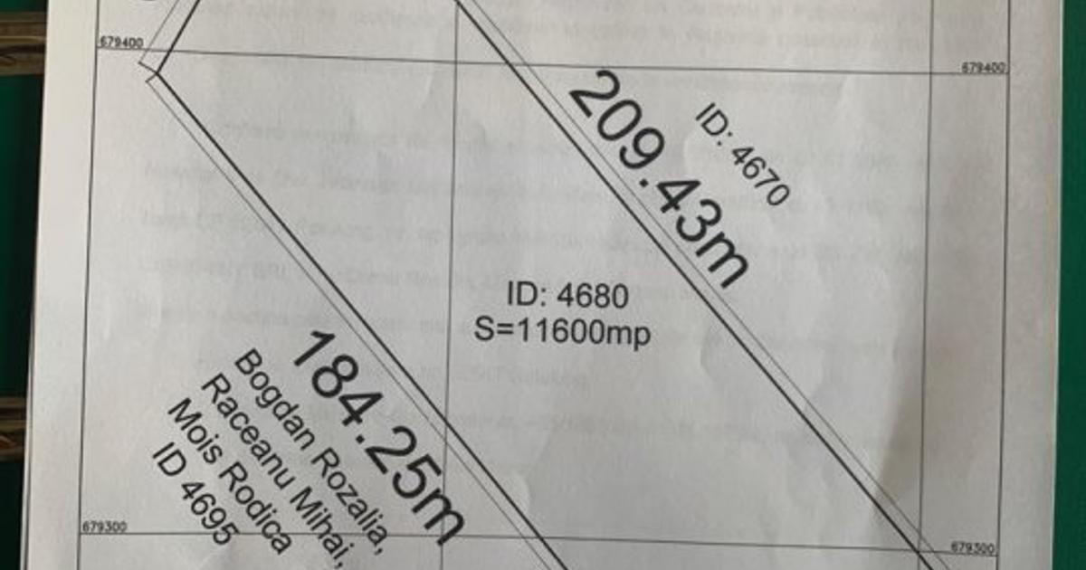 Teren Construcții intravilan de 11600 mp, în Satulung