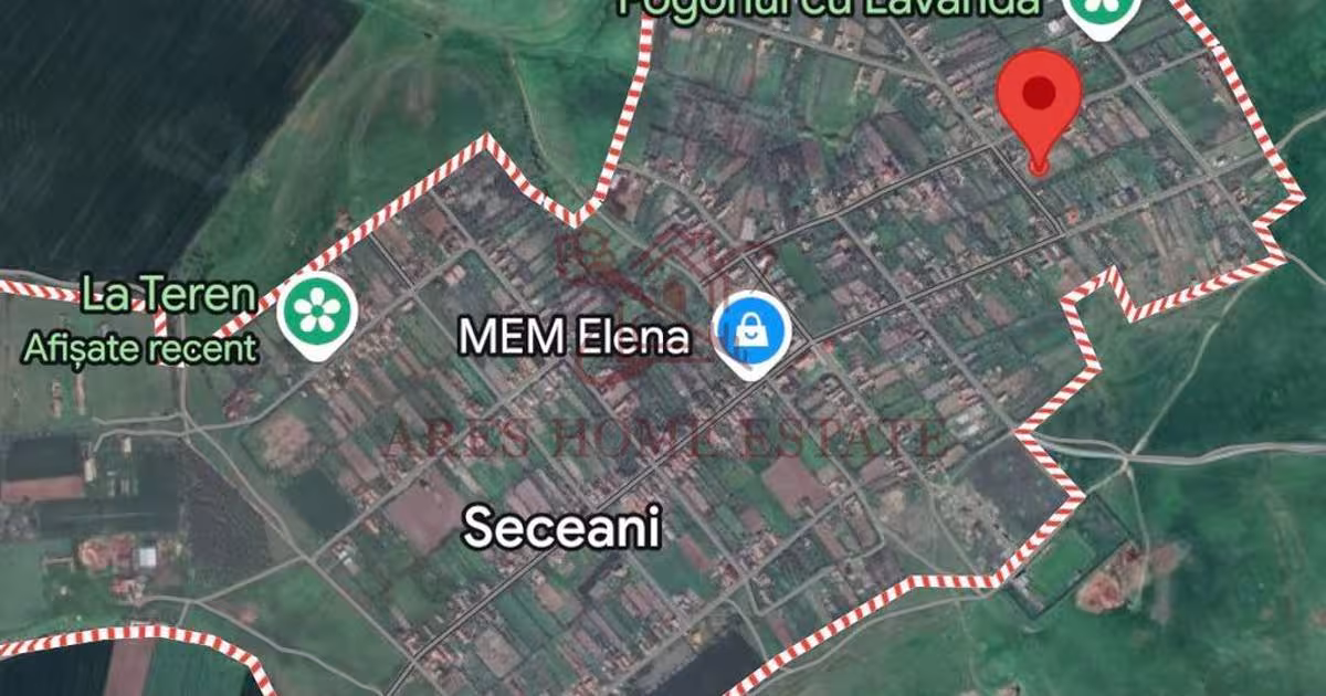 Teren Construcții intravilan de 4393 mp, în Seceani
