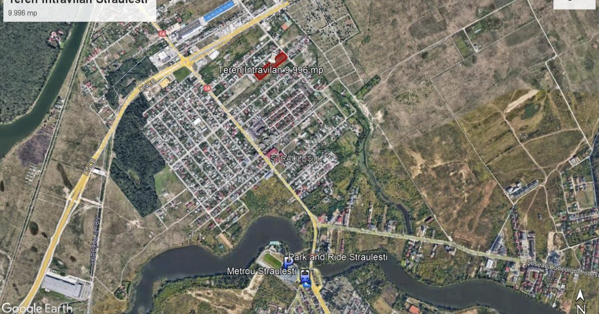 Teren Construcții intravilan de 9996 mp, în zona Străulești, Sector 1