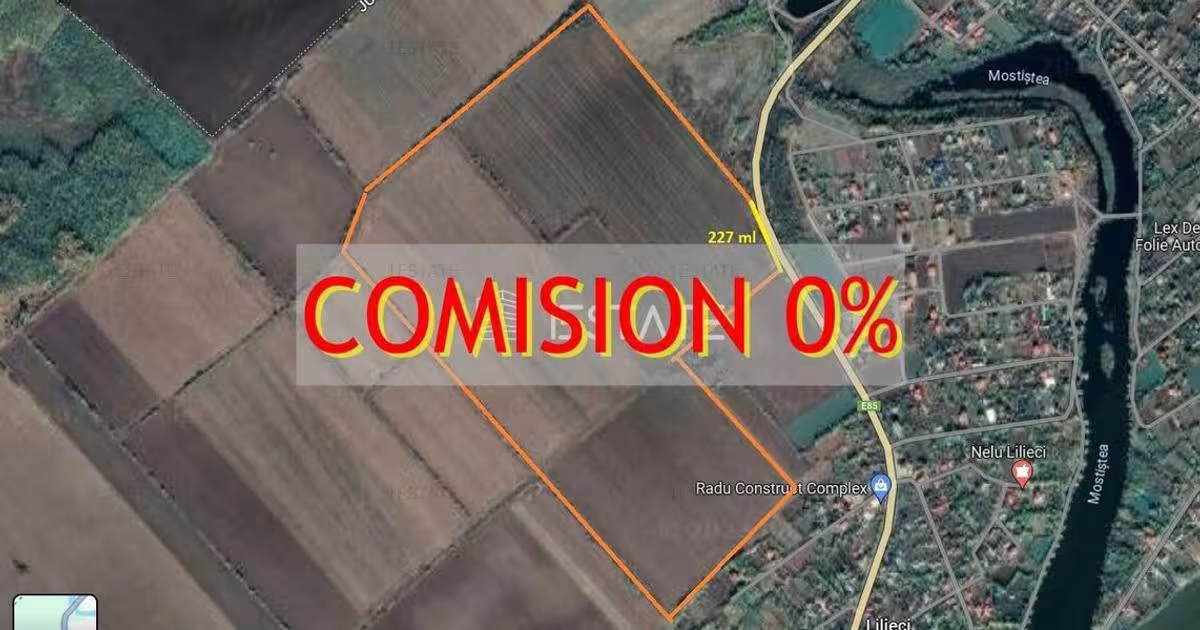 Teren Construcții intravilan de 400000 mp, în Sinești