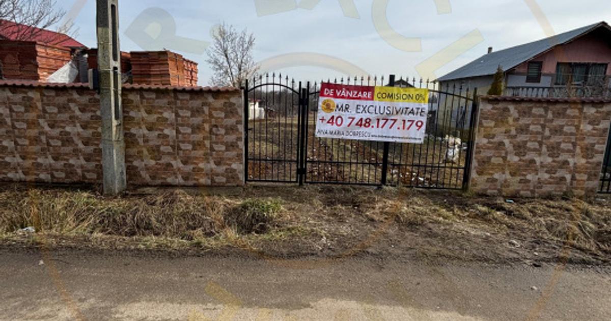 Teren Construcții intravilan de 3054 mp, în Smeura