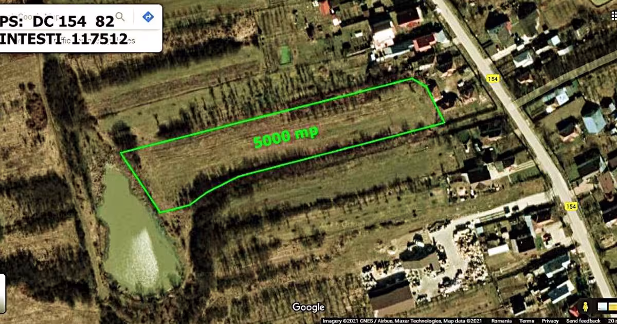 Teren Construcții intravilan de 5000 mp, în Smeura