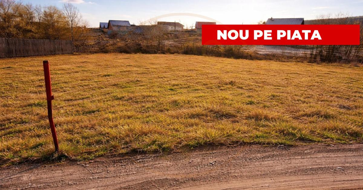 Teren Construcții intravilan de 631 mp, în Smeura