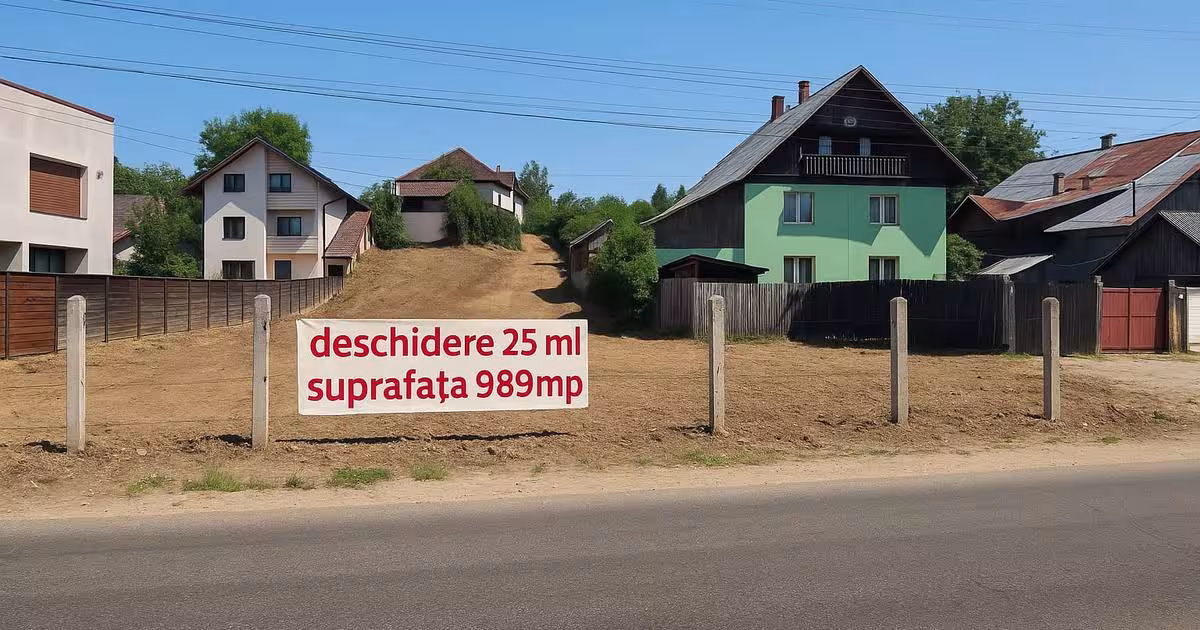 Teren Construcții intravilan de 1000 mp, în Ștefănești
