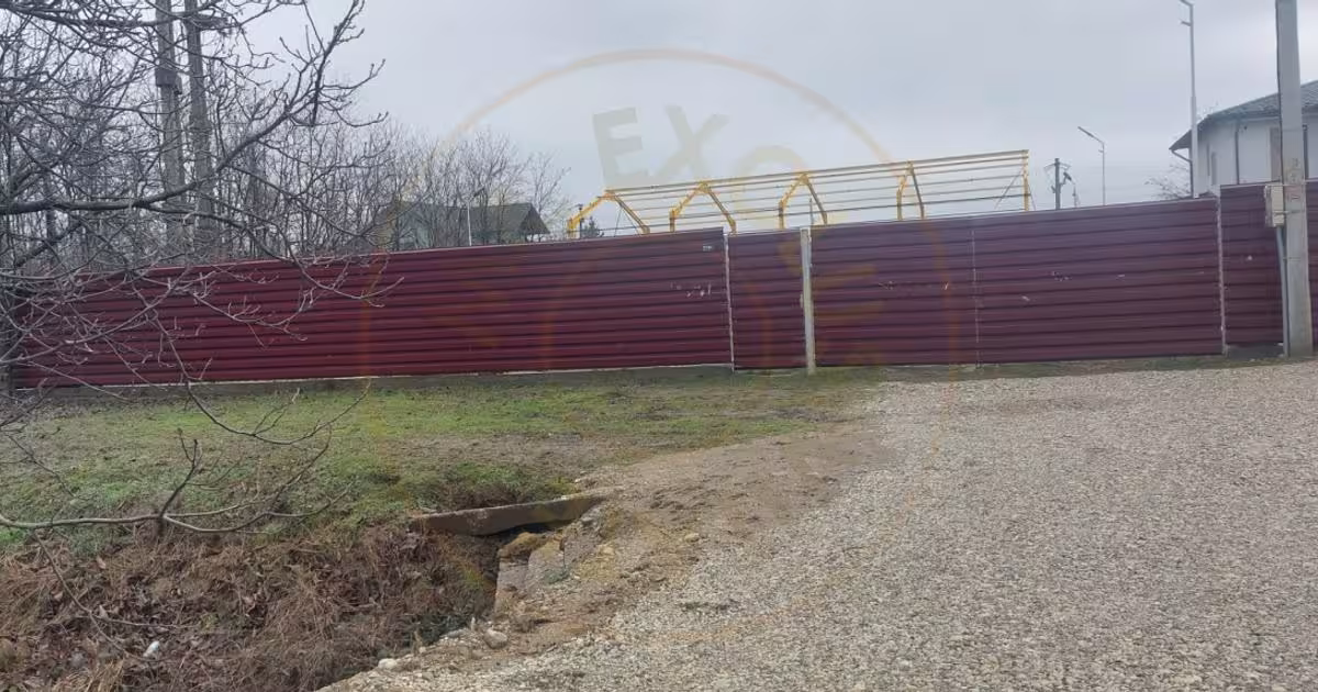 Teren Construcții intravilan de 546 mp, în Ștefănești