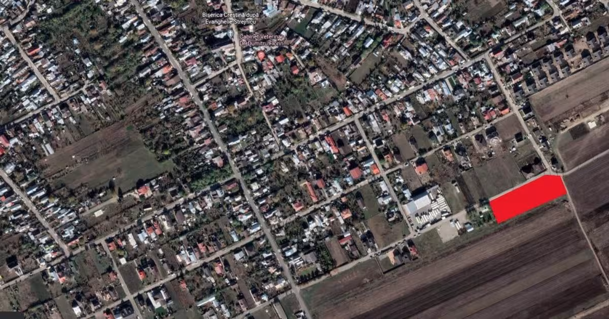 Teren Construcții intravilan de 4028 mp, în Strejnicu