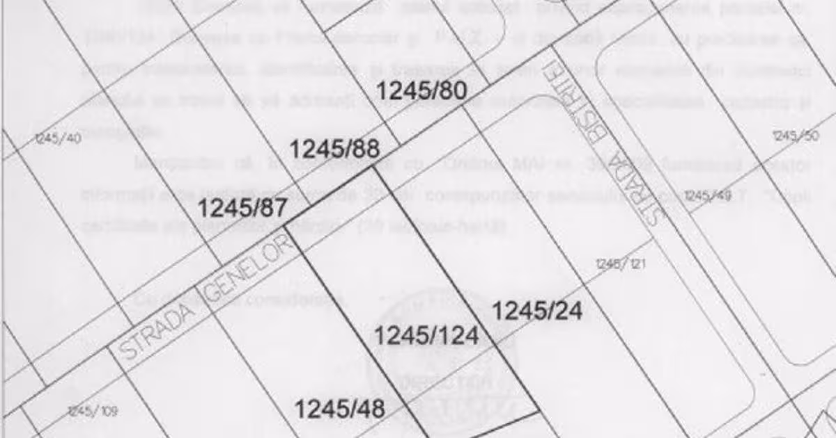 Teren Construcții intravilan de 1664 mp, în zona Sud, Suceava