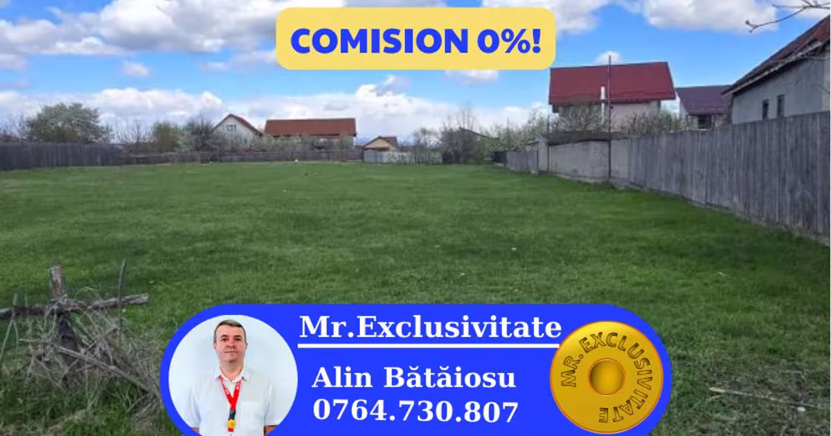 Teren Construcții intravilan de 2810 mp, în zona Central, Târgu Jiu