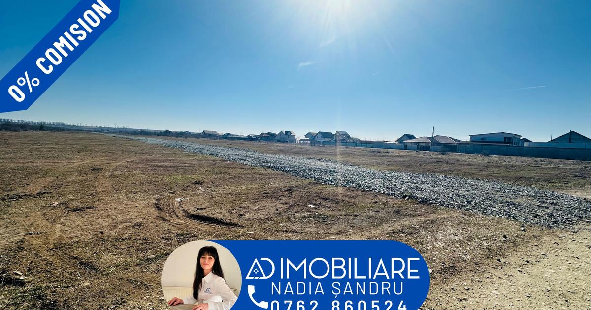 Teren Construcții extravilan de 300 mp, în zona Narciselor, Târgu Jiu