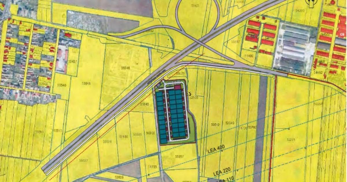 Teren Construcții extravilan de 44376 mp, în zona Exterior Sud, Târgu Mureș