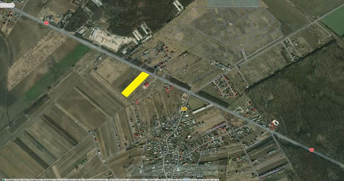 Teren Construcții intravilan de 8478 mp, în Tărtășești