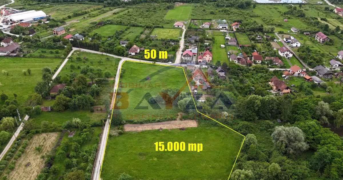 Teren Construcții intravilan de 15000 mp, în Tăuții-Măgherăuș
