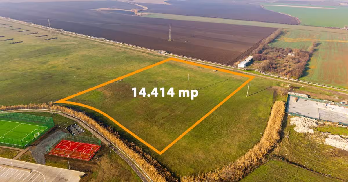 Teren Construcții intravilan de 14414 mp, în zona Șagului, Timișoara