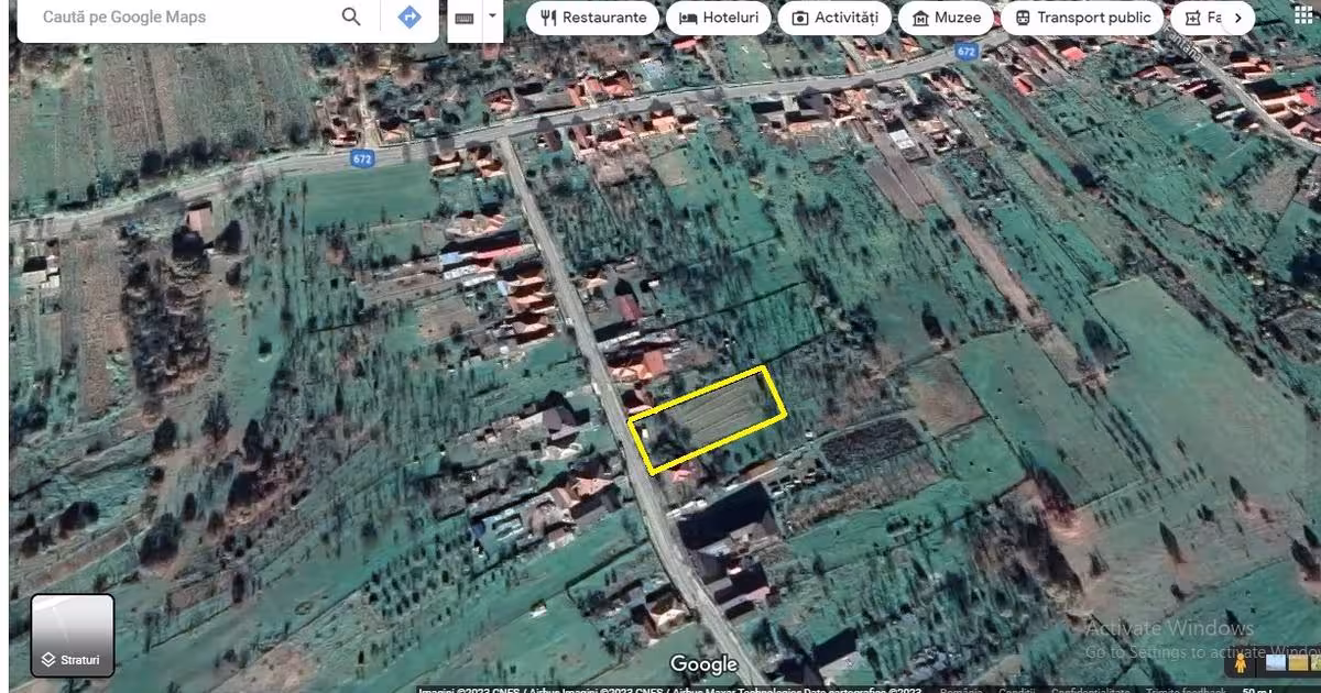 Teren Construcții intravilan de 3444 mp, în zona Periferie, Tismana