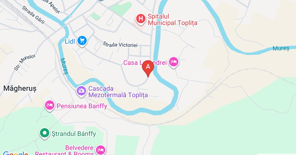 Teren Construcții intravilan de 2180 mp, în zona Central, Toplița