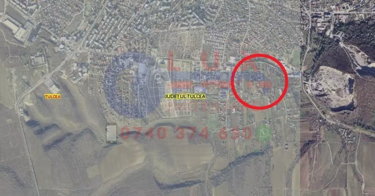 Teren Construcții intravilan de 500 mp, în zona Sud, Tulcea