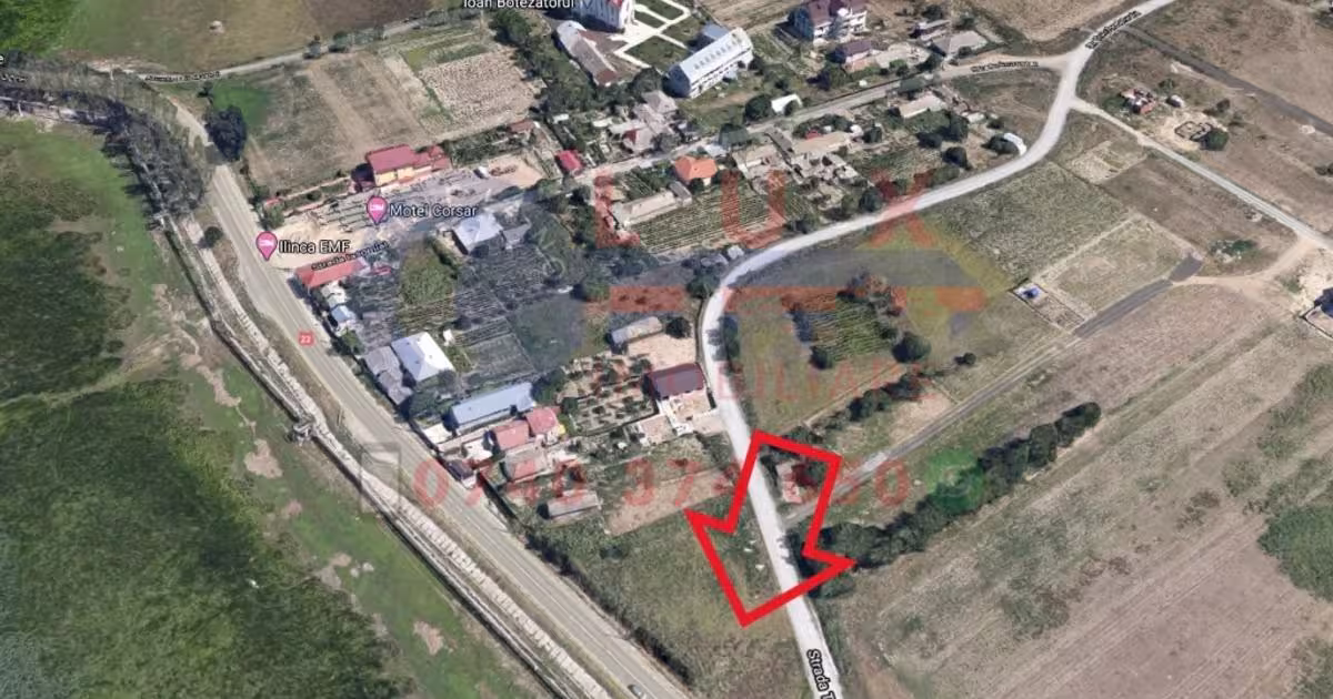 Teren Construcții intravilan de 1648 mp, în zona Vest, Tulcea