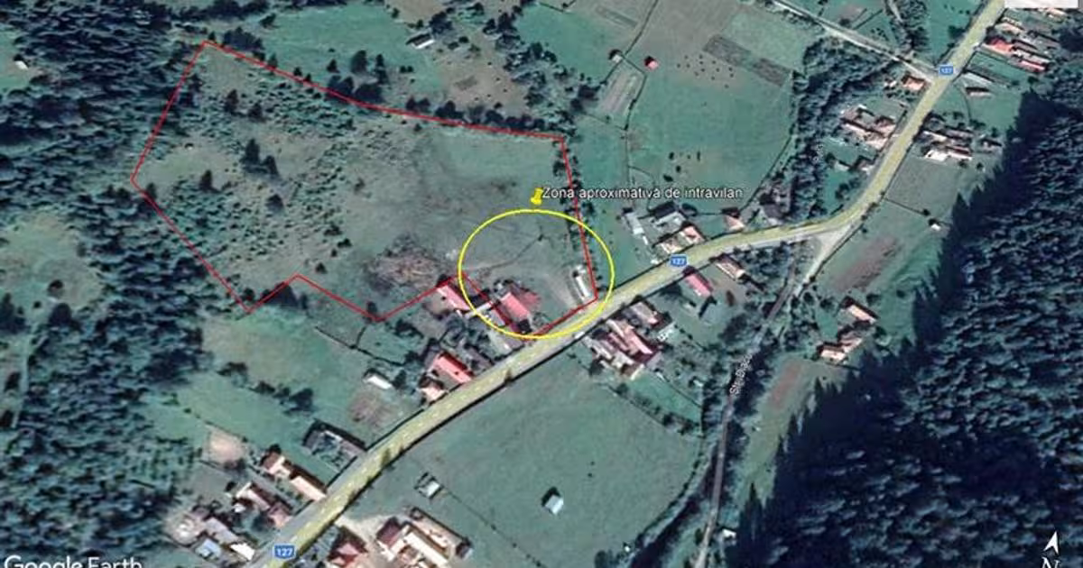 Teren Construcții intravilan de 33274 mp, în Tulgheș